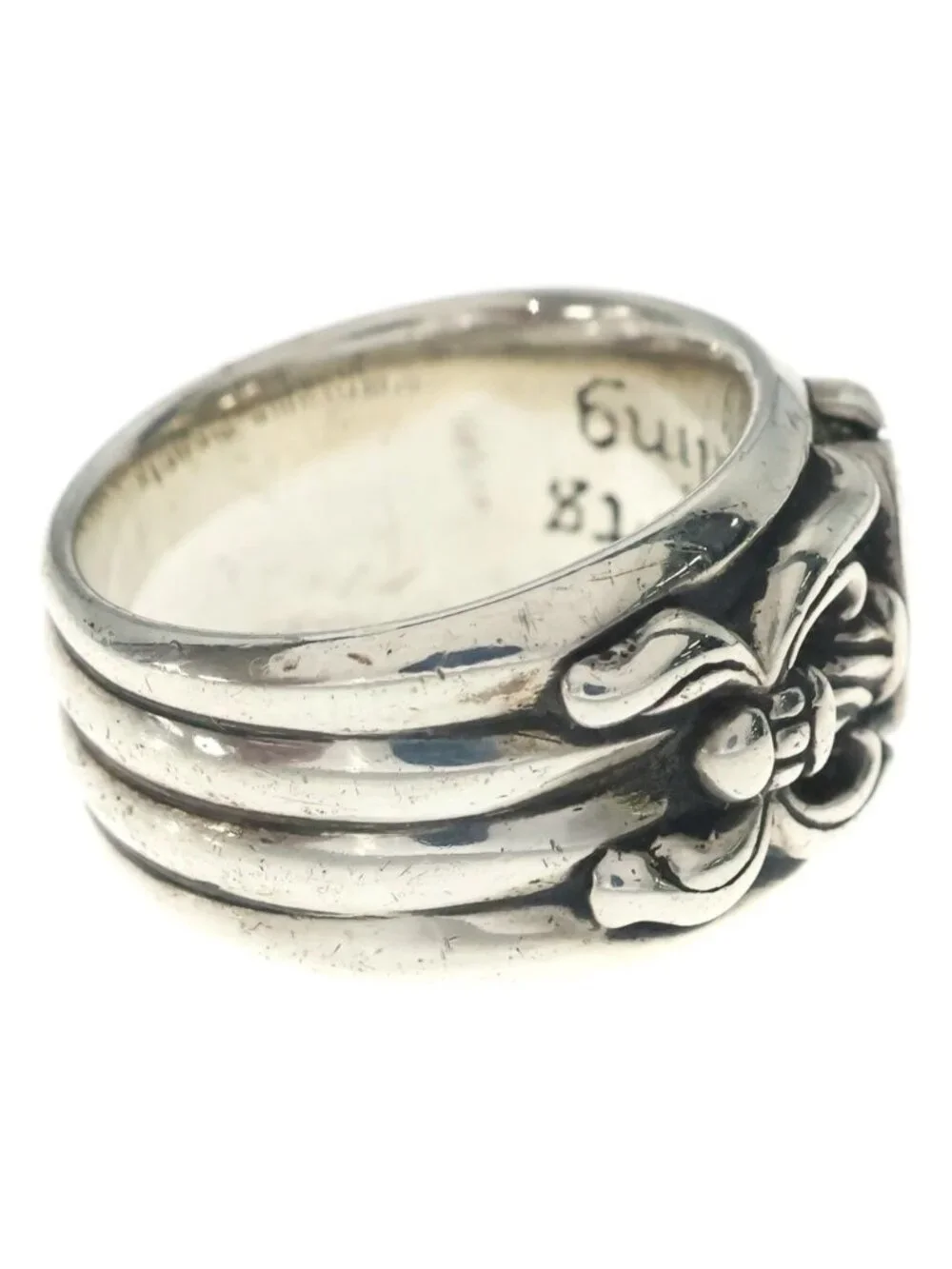 Chrome Hearts Dagger Ring Silver